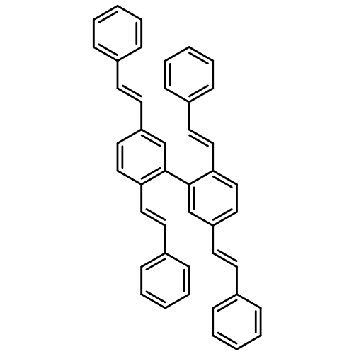 1,1'-Biphenyl, 2,2',5,5'-tetrakis[(1E)-2-phenylethenyl]-