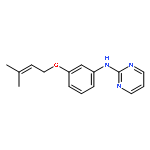 2-Pyrimidinamine, N-[3-[(3-methyl-2-butenyl)oxy]phenyl]-