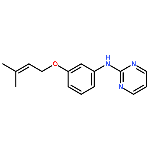 2-Pyrimidinamine, N-[3-[(3-methyl-2-butenyl)oxy]phenyl]-