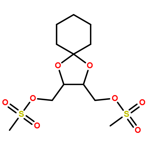 [3-(methylsulfonyloxymethyl)-1,4-dioxaspiro[4.5]decan-2-yl]methyl Methanesulfonate