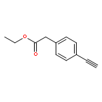 Benzeneacetic acid, 4-ethynyl-, ethyl ester