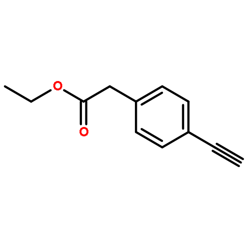 Benzeneacetic acid, 4-ethynyl-, ethyl ester