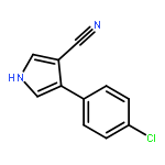 1H-Pyrrole-3-carbonitrile, 4-(4-chlorophenyl)-