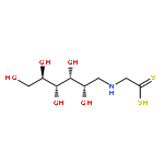 Glucitol, 1-deoxy-1-[(dithiocarboxy)methylamino]-