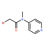 Acetamide, 2-bromo-N-methyl-N-4-pyridinyl-