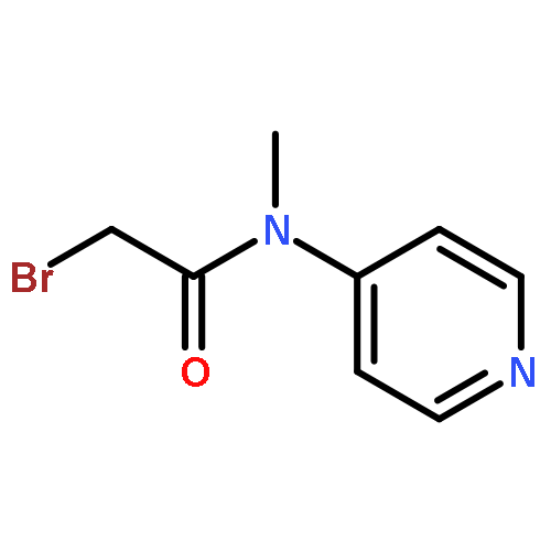 Acetamide, 2-bromo-N-methyl-N-4-pyridinyl-