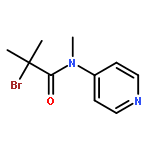 Propanamide, 2-bromo-N,2-dimethyl-N-4-pyridinyl-