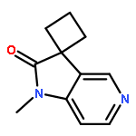 SPIRO[CYCLOBUTANE-1,3'-[3H]PYRROLO[3,2-C]PYRIDIN]-2'(1'H)-ONE, 1'-METHYL-