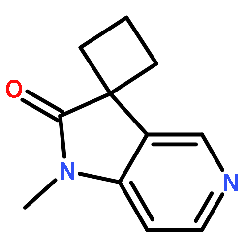 SPIRO[CYCLOBUTANE-1,3'-[3H]PYRROLO[3,2-C]PYRIDIN]-2'(1'H)-ONE, 1'-METHYL-