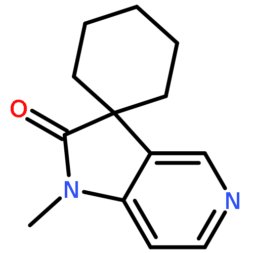 SPIRO[CYCLOHEXANE-1,3'-[3H]PYRROLO[3,2-C]PYRIDIN]-2'(1'H)-ONE, 1'-METHYL-