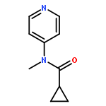 Cyclopropanecarboxamide, N-methyl-N-4-pyridinyl-