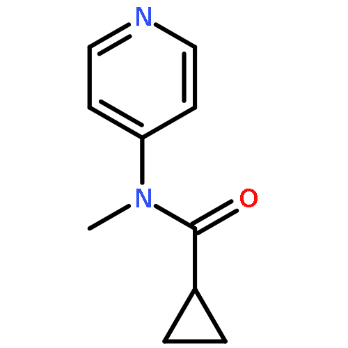 Cyclopropanecarboxamide, N-methyl-N-4-pyridinyl-