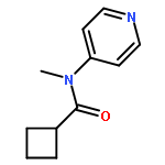 Cyclobutanecarboxamide, N-methyl-N-4-pyridinyl-