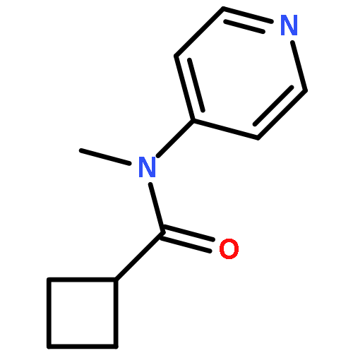 Cyclobutanecarboxamide, N-methyl-N-4-pyridinyl-