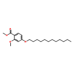 Benzoic acid, 4-(dodecyloxy)-2-methoxy-, methyl ester