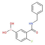 (3-(Benzylcarbamoyl)-4-fluorophenyl)boronic acid