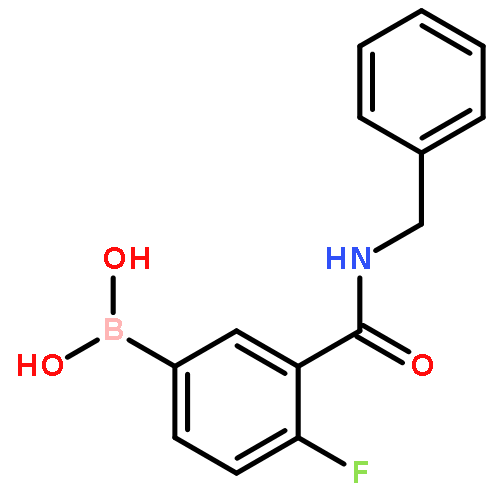 (3-(Benzylcarbamoyl)-4-fluorophenyl)boronic acid