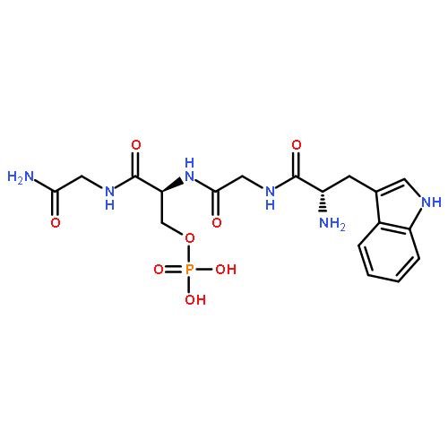 GLYCINAMIDE, L-TRYPTOPHYLGLYCYL-O-PHOSPHONO-L-SERYL-