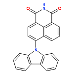 1H-Benz[de]isoquinoline-1,3(2H)-dione, 6-(9H-carbazol-9-yl)-