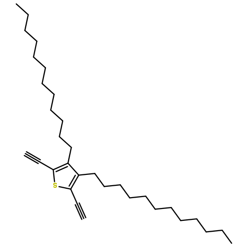 Thiophene, 3,4-didodecyl-2,5-diethynyl-