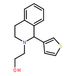 2(1H)-Isoquinolineethanol, 3,4-dihydro-1-(3-thienyl)-