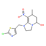 Imidazo[1,2-a]pyridin-5-ol,1-[(2-chloro-5-thiazolyl)methyl]-1,2,3,5,6,7-hexahydro-7-methyl-8-nitro-