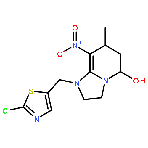 Imidazo[1,2-a]pyridin-5-ol,1-[(2-chloro-5-thiazolyl)methyl]-1,2,3,5,6,7-hexahydro-7-methyl-8-nitro-