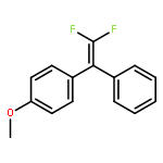 Benzene, 1-(2,2-difluoro-1-phenylethenyl)-4-methoxy-