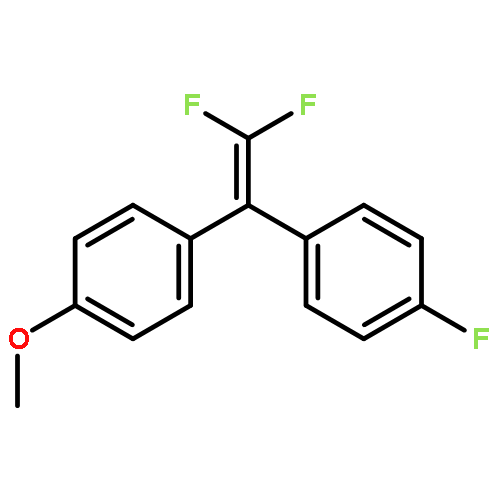 Benzene, 1-[2,2-difluoro-1-(4-fluorophenyl)ethenyl]-4-methoxy-