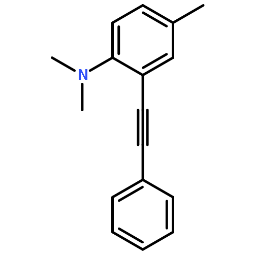 Benzenamine, N,N,4-trimethyl-2-(phenylethynyl)-