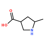 3-Pyrrolidinecarboxylic acid, 5-methyl-, (3R,5R)-