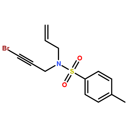 Benzenesulfonamide, N-(3-bromo-2-propynyl)-4-methyl-N-2-propenyl-