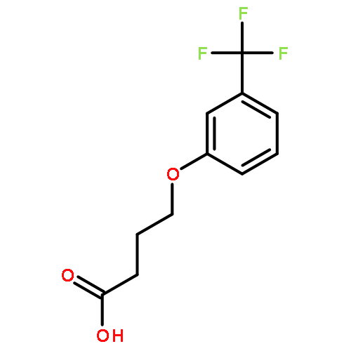 Butanoic acid, 4-[3-(trifluoromethyl)phenoxy]-