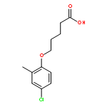 Pentanoic acid, 5-(4-chloro-2-methylphenoxy)-