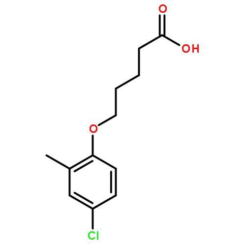 Pentanoic acid, 5-(4-chloro-2-methylphenoxy)-