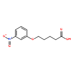 Pentanoic acid, 5-(3-nitrophenoxy)-