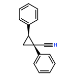 Cyclopropanecarbonitrile, 1,2-diphenyl-, (1R,2S)-rel-