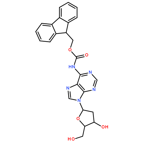 Adenosine, 2'-deoxy-N-[(9H-fluoren-9-ylmethoxy)carbonyl]-