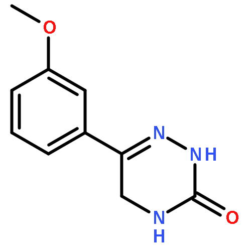 1,2,4-Triazin-3(2H)-one, 4,5-dihydro-6-(3-methoxyphenyl)-