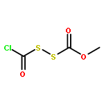 Disulfide, chlorocarbonyl methoxycarbonyl