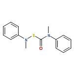 Benzenamine, N-methyl-N-[[(methylphenylamino)carbonyl]thio]-