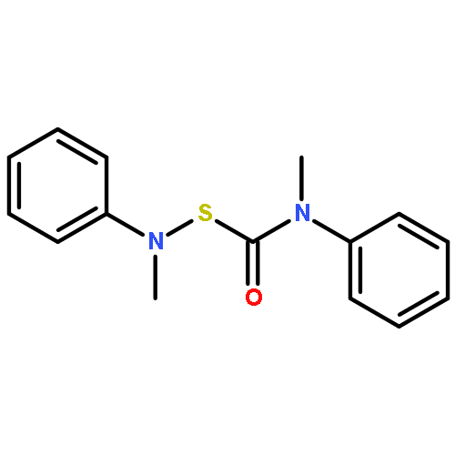 Benzenamine, N-methyl-N-[[(methylphenylamino)carbonyl]thio]-