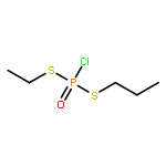 Phosphorochloridodithioic acid, S-ethyl S-propyl ester