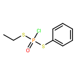 PHOSPHOROCHLORIDODITHIOIC ACID, S-ETHYL S-PHENYL ESTER