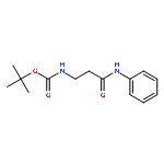 Carbamic acid, [3-oxo-3-(phenylamino)propyl]-, 1,1-dimethylethyl ester