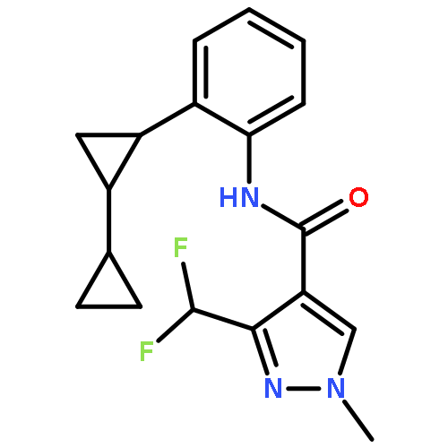 1H-Pyrazole-4-carboxamide,N-(2-[1,1'-bicyclopropyl]-2-ylphenyl)-3-(difluoromethyl)-1-methyl-