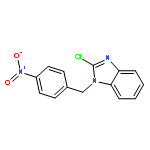 1H-Benzimidazole, 2-chloro-1-[(4-nitrophenyl)methyl]-