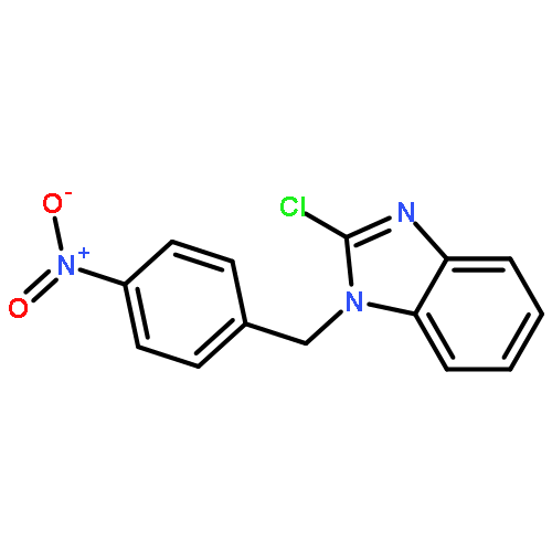 1H-Benzimidazole, 2-chloro-1-[(4-nitrophenyl)methyl]-