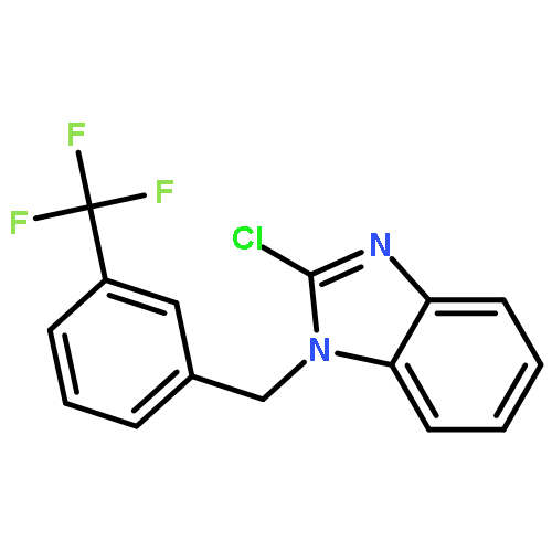 1H-Benzimidazole, 2-chloro-1-[[3-(trifluoromethyl)phenyl]methyl]-