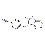 Benzonitrile, 4-[(2-chloro-1H-benzimidazol-1-yl)methyl]-